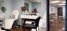 Make-up Classroom pro mua makeup artist spa salon cosmetology program classroom brantford hairdressers hair salon