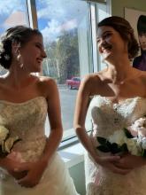 Bridal Looks Completed updo makeup up-do hairstyle