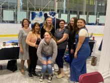 shallow creek academy of hair design at brantford epic jobs fair by grand eries gedsb 2023 hair styling students hair school