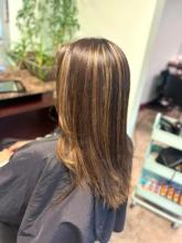 honey warm blonde highlights on dark brown hair women's hair ideas full head of highlights affordable price hair services near me in brantford ontario hair school career college trade school hairstyling diploma top rated best