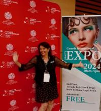 Shallow Creek Academy at the Canada International Beauty Expo event hair beauty cosmetology and barbering school in brantford