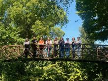 shallow creek academy of hair design new students at shallow creek park in brantford ontario beauty school cosmetology college hairstyling diploma trade school 