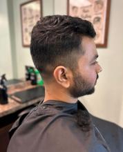 men's hair cut taper fade affordable hair and barber services in brantford ontario barbering hairstyling college diploma program