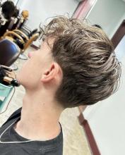 mens cut boys cut guys hair barber barbering near me in brantford trendy taper haircut long on top tousled eboy tiktok hair affordable hair services